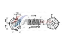 stove fan BW8478 Ava Quality Cooling
