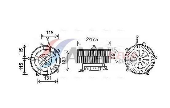 stove fan BW8478 Ava Quality Cooling