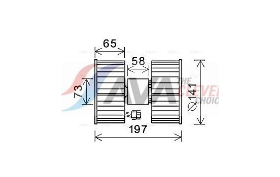stove fan BW8483 Ava Quality Cooling