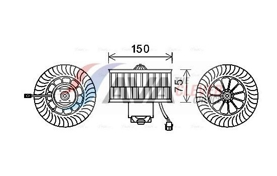 stove fan BW8485 Ava Quality Cooling
