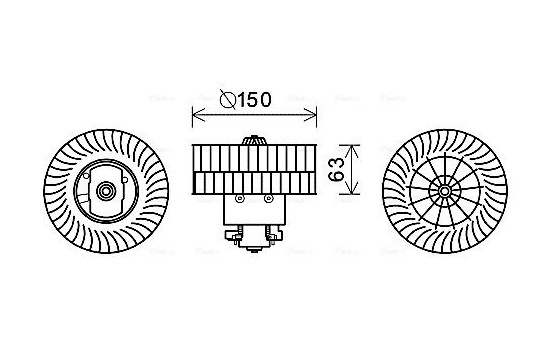 stove fan BW8488 Ava Quality Cooling