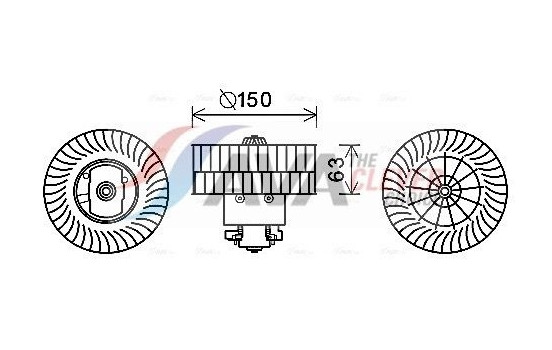 stove fan BW8488 Ava Quality Cooling