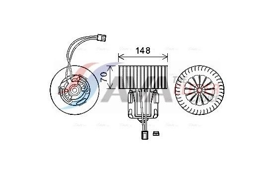 stove fan BW8539 Ava Quality Cooling