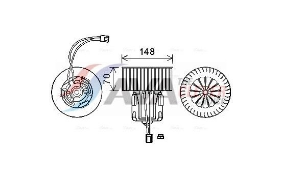 stove fan BW8540 Ava Quality Cooling