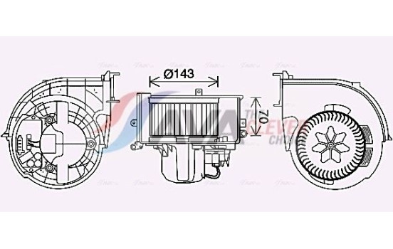 stove fan BW8574 Ava Quality Cooling
