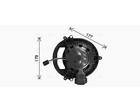 stove fan BW8611 Ava Quality Cooling