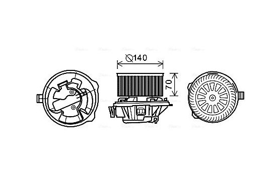 stove fan CN8288 Ava Quality Cooling