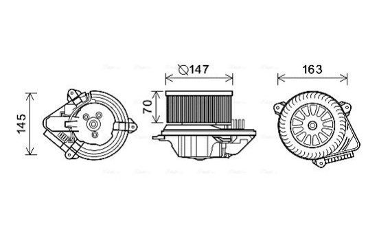 stove fan CN8293 Ava Quality Cooling