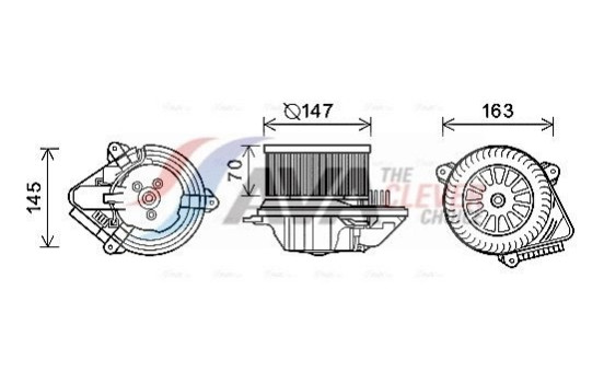 stove fan CN8293 Ava Quality Cooling