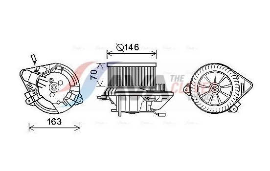 stove fan CN8295 Ava Quality Cooling