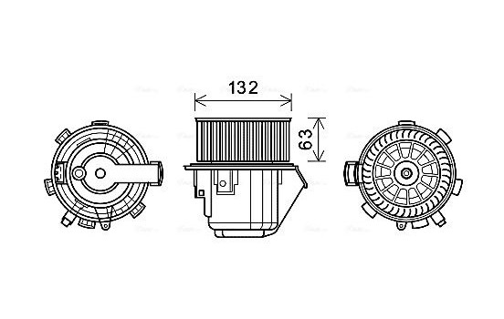 stove fan CN8298 Ava Quality Cooling