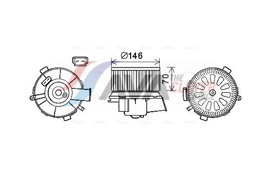 stove fan CN8304 Ava Quality Cooling