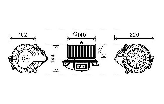 stove fan CN8507 Ava Quality Cooling