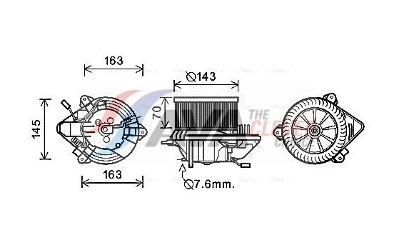 stove fan CN8508 Ava Quality Cooling