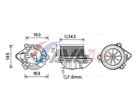 stove fan CN8510 Ava Quality Cooling