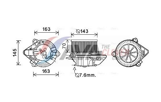 stove fan CN8510 Ava Quality Cooling