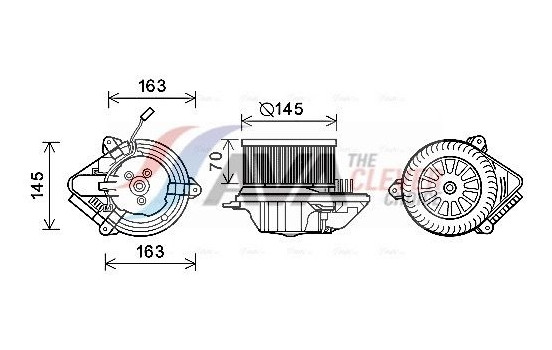 stove fan CN8515 Ava Quality Cooling