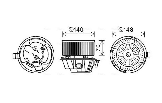 stove fan DA8012 Ava Quality Cooling