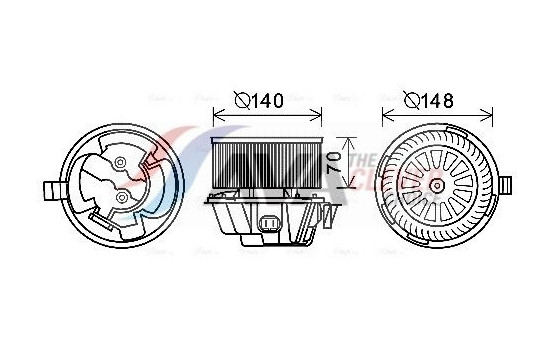 stove fan DA8012 Ava Quality Cooling