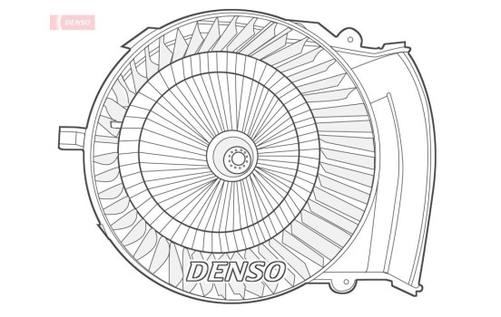 stove fan DEA07021 Denso