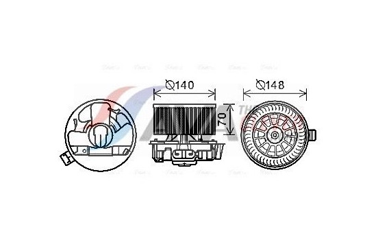 stove fan DN8383 Ava Quality Cooling