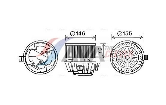 stove fan DN8384 Ava Quality Cooling
