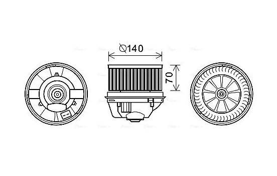 stove fan FD8496 Ava Quality Cooling