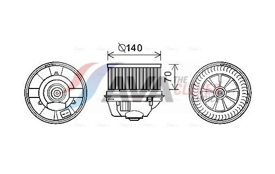 stove fan FD8496 Ava Quality Cooling