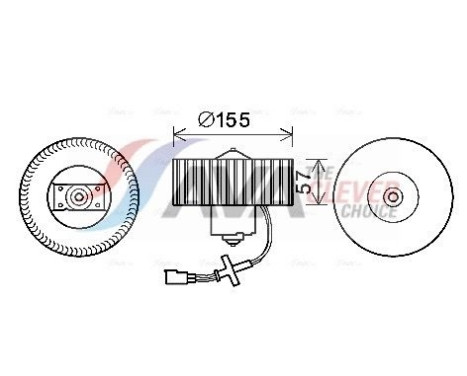 stove fan FD8568 Ava Quality Cooling