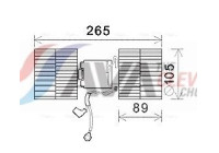 stove fan FD8569 Ava Quality Cooling