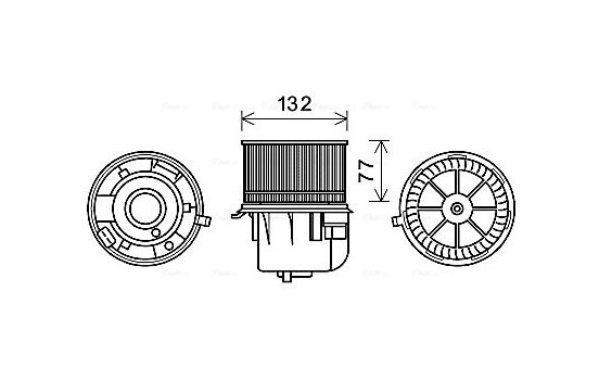 stove fan FD8572 Ava Quality Cooling