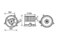 stove fan FD8576 Ava Quality Cooling