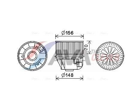 stove fan FD8612 Ava Quality Cooling