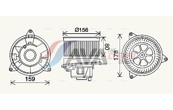 stove fan FD8638 Ava Quality Cooling