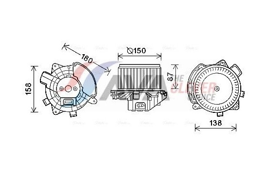 stove fan FT8409 Ava Quality Cooling