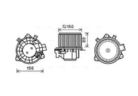 stove fan FT8417 Ava Quality Cooling