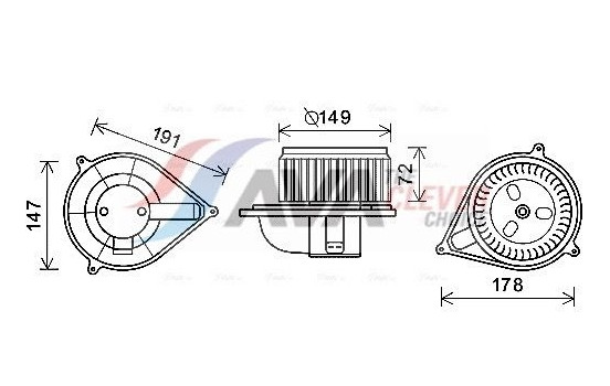 stove fan FT8426 Ava Quality Cooling