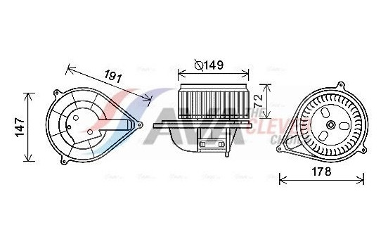 stove fan FT8427 Ava Quality Cooling