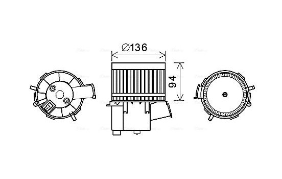 stove fan FT8434 Ava Quality Cooling