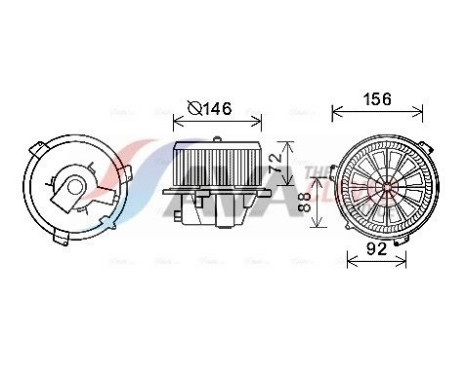 stove fan FT8436 Ava Quality Cooling, Image 2