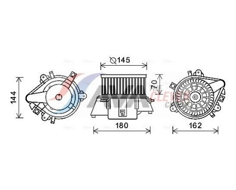stove fan FT8437 Ava Quality Cooling