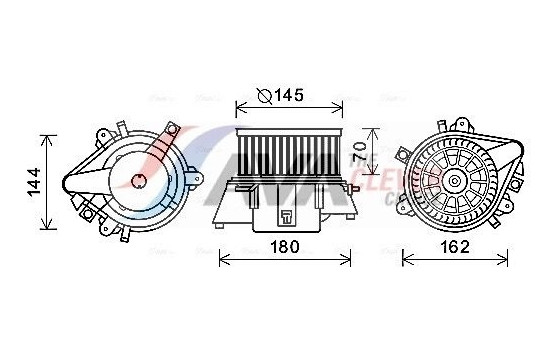 stove fan FT8437 Ava Quality Cooling