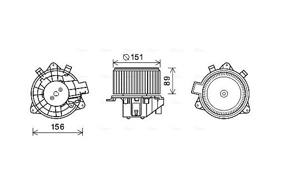 stove fan FT8439 Ava Quality Cooling