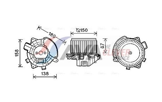 stove fan FT8440 Ava Quality Cooling