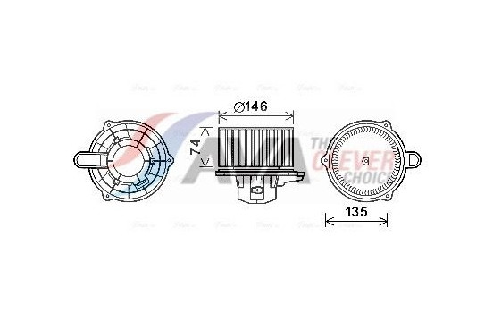 stove fan HY8350 Ava Quality Cooling
