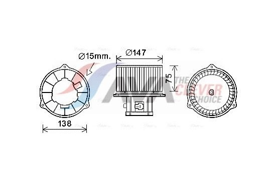 stove fan HY8353 Ava Quality Cooling