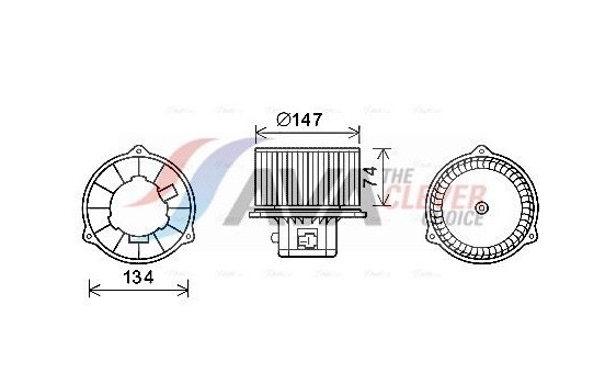 stove fan HY8354 Ava Quality Cooling