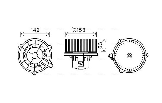 stove fan HY8398 Ava Quality Cooling