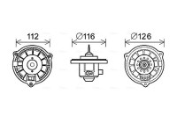 stove fan HY8409 Ava Quality Cooling