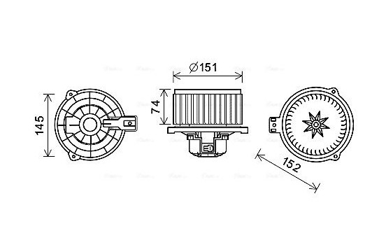 stove fan HY8429 Ava Quality Cooling